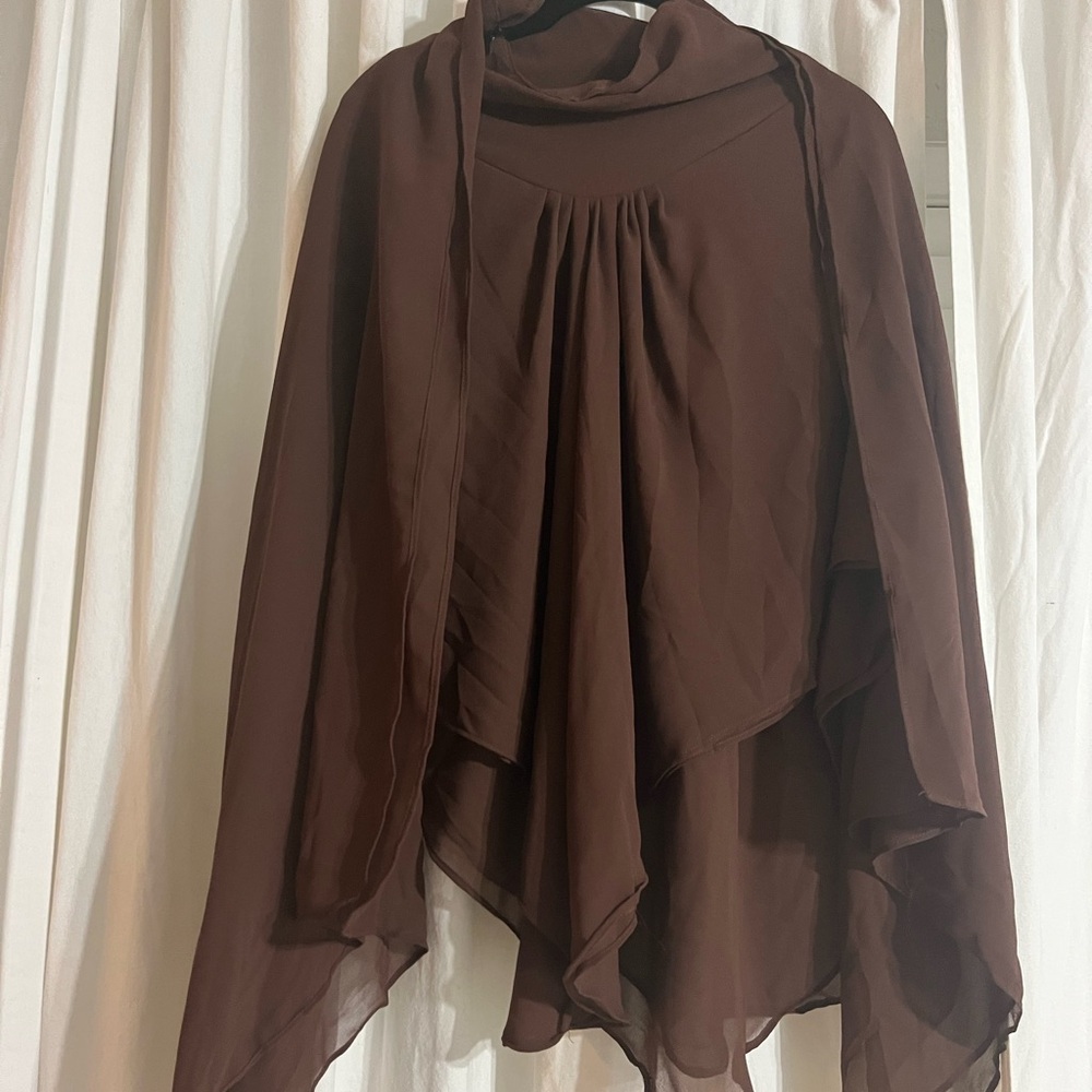 Brown hijab
